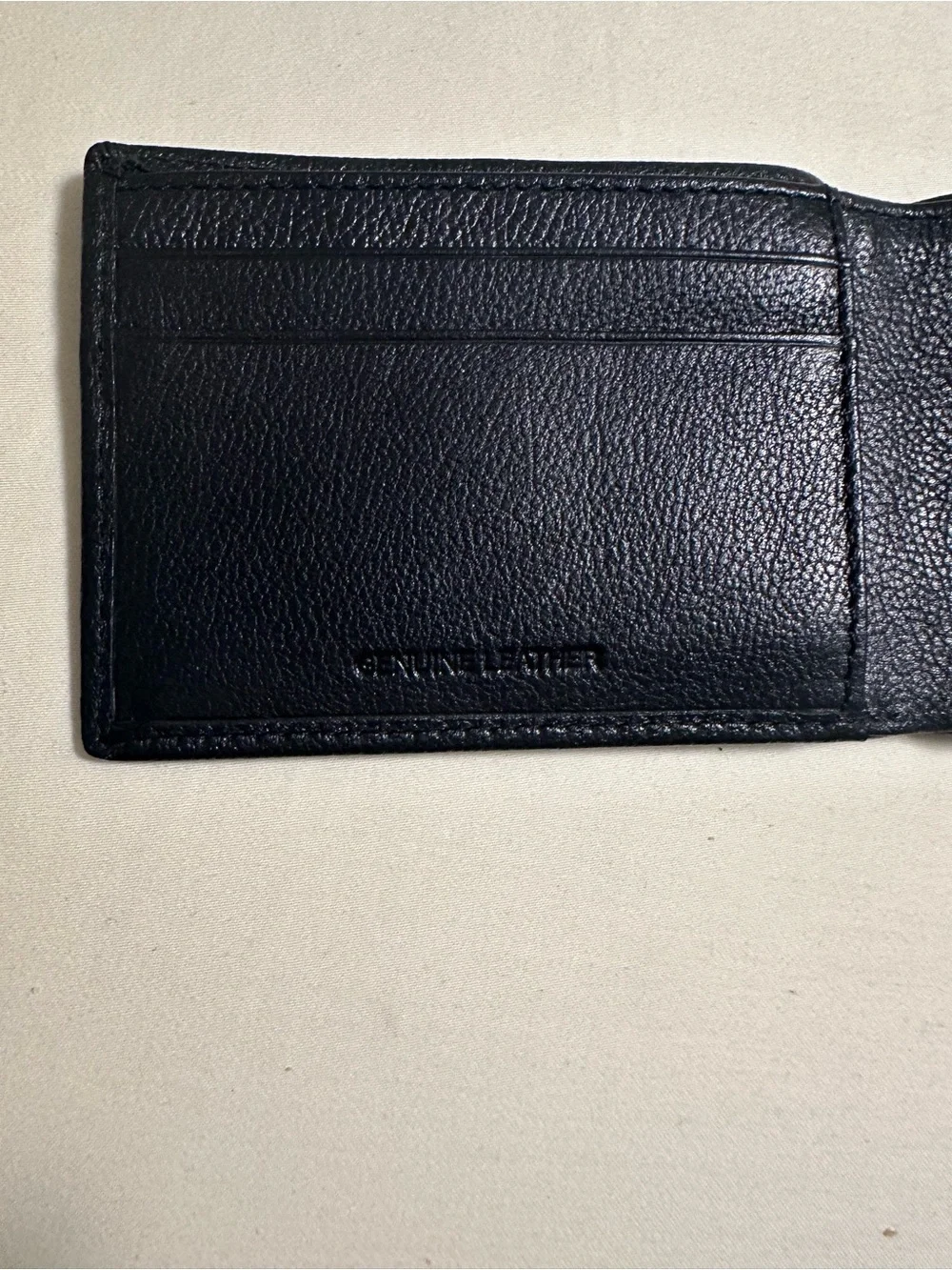 Black Leather Men’s Wallet